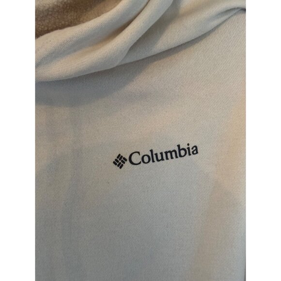 Colombia Men's Saguaro Southwest Desert Graphic Cream Hoodie Size XXL - Picture 3 of 6